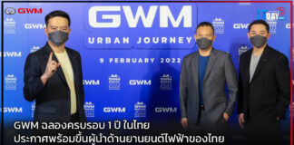 GWM ฉลองครบรอบ 1 ปี ในไทย ประกาศพร้อมขึ้นผู้นำด้านยานยนต์ไฟฟ้าของไทย GWM