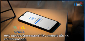 HMD เผยมัลแวร์คุกคามสมาร์ทโฟน Android เพิ่ม 4% แต่โนเกียปลอดภัย HMD