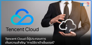 Tencent Cloud ชี้ผู้ประกอบการเห็นความสำคัญ “การใช้ดาต้าเซ็นเตอร์” Tencent Cloud