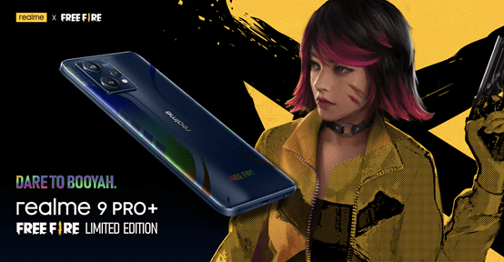 realme 9 Pro+ Free Fire Limited Edition