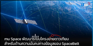 mu Space พัฒนาระบบโครงข่ายดาวเทียมสำหรับด้านความมั่นคงทางข้อมูล mu Space