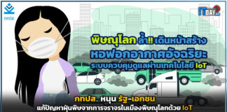 NBTC. หนุนรัฐ-เอกชนแก้ปัญหาฝุ่นพิษจากการจราจรในเมืองพิษณุโลกด้วย IoT NBTC