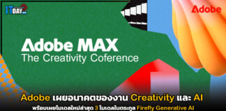 Adobe เผยอนาคตของ งานครีเอทีฟและ AI ที่งาน Adobe MAX 2023 Adobe