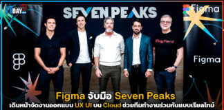 Figma ร่วมกับ Seven Peaks เดินหน้าจัดงานออกแบบ UX UI บน Cloud แบบเรียลไทม์ Figma