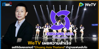 WeTV เผยความสำเร็จออริจินัลคอนเทนต์ “Chuang Asia Thailand” ทำฐานแฟนคลับโต