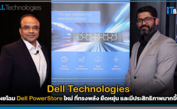 Dell Technologies เผยโฉม Dell PowerStore ใหม่ ที่ทรงพลัง และมีประสิทธิภาพ Dell Technologies