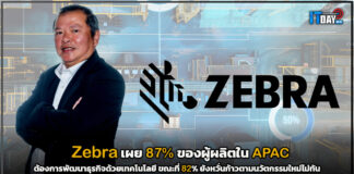 Zebra เผย 87% ของผู้ผลิตใน APAC ต้องการพัฒนาธุรกิจด้วยเทคโนโลยี Zebra