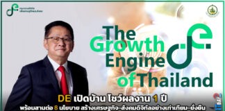 DE เปิดบ้าน โชว์ผลงาน 1 ปี สานต่อนโยบาย สร้างเศรษฐกิจ-สังคมดิจิทัลอย่างเท่าเทียม-ยั่งยืน DE
