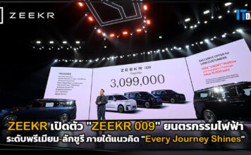 ZEEKR เปิดตัว “ZEEKR 009 Every Journey Shines” MPV EV ระดับเฟิร์สคลาส ZEEKR 009