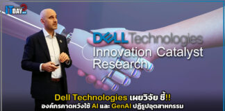 Dell Technologies เผยวิจัย องค์กรคาดหวังใช้ AI และ GenAI ปฏิรูปอุตสาหกรรม Dell Technologies