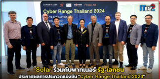 Solar ประกาศผลการประกวดแข่งขัน “Cyber Range Thailand 2024” Cyber Range Thailand 2024