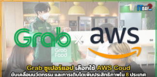 Grab ซูเปอร์แอป เลือกใช้ AWS Coud ขับเคลื่อนนวัตกรรม และการเติบโต Grab