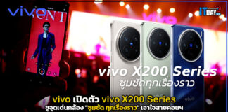 vivo เปิดตัว vivo X200 Series ชูจุดเด่นกล้อง “ซูมชัด ทุกเรื่องราว” เอาใจสายคอนฯ vivo X200 Series