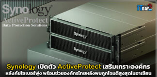 Synology เปิดตัว ActiveProtect เสริมเกราะองค์กรไทยรับมือภัยไซเบอร์ Synology