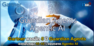 Gartner คาดอีก 5 ปี Guardian Agents จะครอบคลุม 10-15% ของตลาด Agentic AI Gartner