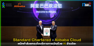 Standard Chartered–Alibaba Cloud ผนึกกำลังยกระดับบริการการเงินด้วย AI อัจฉริยะ Alibaba Cloud