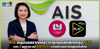 AIS หนุนบอลรากหญ้า ถ่ายทอดสดลีกหญิง U21 สร้างอนาคตลูกหนังไทย AIS