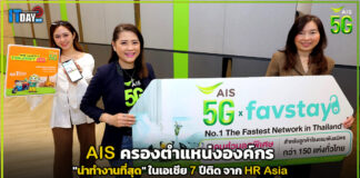AIS 5G ผนึกกำลัง favstay ยกระดับท่องเที่ยวไทย พร้อมส่วนลด eSIM 20% AIS