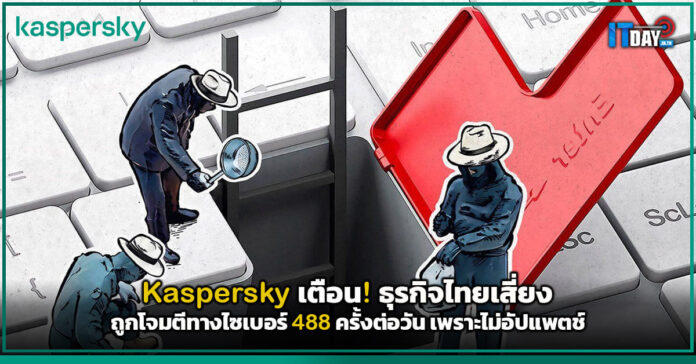Cover Kaspersky เตือน! ธุรกิจไทยเสี่ยงถูกโจมตีทางไซเบอร์ 488 ครั้งต่อวัน เพราะไม่อัปแพตช์ Kaspersky