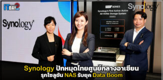 Synology ปักหมุดไทยเป็นศูนย์กลางอาเซียน รุกโซลูชัน NAS รับยุค Data Boom Synology