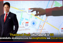 Thailand Post ปรับกลยุทธ์ ปี 69 มุ่งสู่แพลตฟอร์มรับ-ส่งพัสดุครบวงจร รองรับเศรษฐกิจดิจิทัล และ Social Commerce Thailand Post