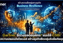 Gartner ชี้ทางรอดองค์กร! ใช้ CSBI ปฏิรูปความปลอดภัยไซเบอร์ สร้างธุรกิจยืดหยุ่นรับมือภัยคุกคามทุกรูปแบบ Gartner