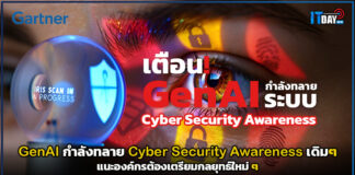 Gartner เตือน! GenAI กำลังทลายระบบ Cybersecurity Awareness เดิมๆ แนะองค์กรต้องเตรียมกลยุทธ์ใหม่ ๆ Gartner