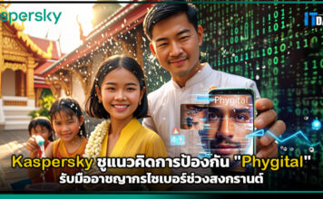 Kaspersky ชูแนวคิด “Phygital” รับมืออาชญากรไซเบอร์ช่วงสงกรานต์ Kaspersky