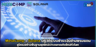 MetaComp ร่วมกับ Solana ปฏิวัติระบบชำระเงินข้ามพรมแดน ชูโครงสร้างพื้นฐานยุคใหม่เจาะตลาดเกิดใหม่ทั่วโลก MetaComp