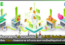 ส่องกลยุทธ์ 4 แบรนด์ดัง! ใช้ LINE Solution เปลี่ยน Data เป็นยอดขาย สร้างประสบการณ์ใหม่ให้ธุรกิจค้าปลีก LINE Solution