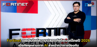 รับมือ AI แย่งซีนโจมตี! Fortinet เผยอินไซต์ความปลอดภัยไซเบอร์ไทยปี 2026 เมื่อภัยคุกคามล้ำหน้ากว่าการป้องกัน Fortinet