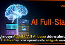 ปูทางยุค Agentic AI! Alibaba อัปเกรดใหญ่ “AI Full-Stack” ครบวงจร หนุนองค์กรสร้าง AI Agents ทรงพลัง Alibaba