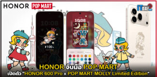 HONOR จับมือ POP MART เปิดตัว “HONOR 600 Pro x POP MART MOLLY Limited Edition” มือถือ AI สุดคิวต์ฉลองครบรอบ 20 ปี MOLLY HONOR
