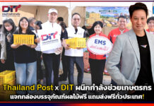 Thailand Post x DIT ผนึกกำลังช่วยเกษตรกร แจกกล่องบรรจุภัณฑ์ผลไม้ฟรี แถมส่งฟรีทั่วประเทศ! Thailand Post