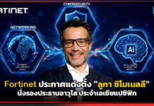 Fortinet ประกาศแต่งตั้ง “ลูกา ซิโมเนลลี” นั่งรองประธานอาวุโส ประจำเอเชียแปซิฟิก Fortinet
