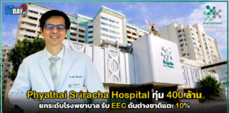 Phyathai Sriracha Hospital ทุ่ม 400 ล้าน ยกระดับโรงพยาบาล รับบูม EEC ดันต่างชาติแตะ 10% ปักธง Medical Hub ภาคตะวันออก Phyathai Sriracha Hospital