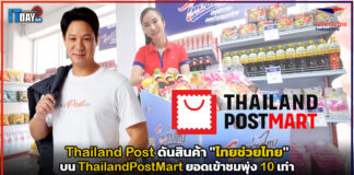 Thailand Post ดันสินค้า “ไทยช่วยไทย” บน ThailandPostMart ยอดเข้าชมพุ่ง 10 เท่า Thailand Post