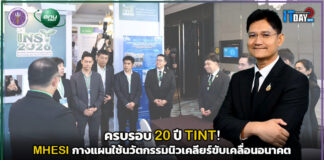 ครบรอบ 20 ปี TINT! MHESI กางแผนใช้นวัตกรรมนิวเคลียร์ขับเคลื่อนอนาคต TINT