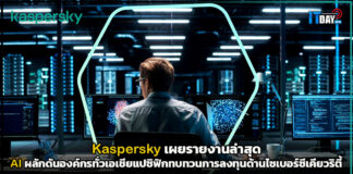 Kaspersky เผยรายงานล่าสุด AI ผลักดันองค์กรทั่วเอเชียแปซิฟิกทบทวนการลงทุนด้านไซเบอร์ซีเคียวริตี้ Kaspersky