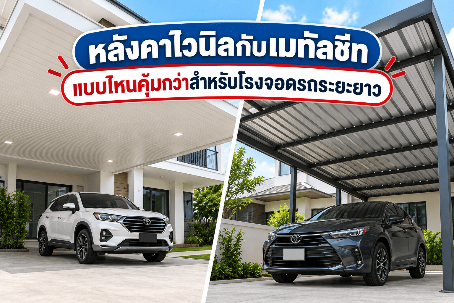 หลังคาโรงจอดรถ