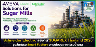 Schneider Electric ลุยงาน SUGAREX Thailand 2026 ชูนวัตกรรม Smart Factory ยกระดับอุตสาหกรรมน้ำตาล Schneider Electric