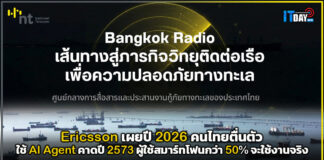 NT ยกระดับ “Bangkok Radio” เชื่อมข่ายสื่อสารชายฝั่ง 24 สถานี เฝ้าระวังภัยทางทะเล 24 ชั่วโมง หนุนมาตรฐาน IMO NT