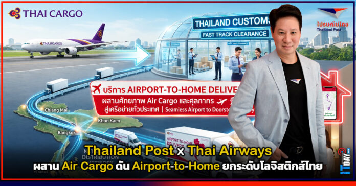 Cover Thailand Post x Thai Airways ผสาน Air Cargo ดัน Airport-to-Home ยกระดับโลจิสติกส์ไทย Thailand Post